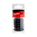 Hunkyjunk Jacker 5-Stack Five-Pack Tube Super-Strong Cockrings Black-5