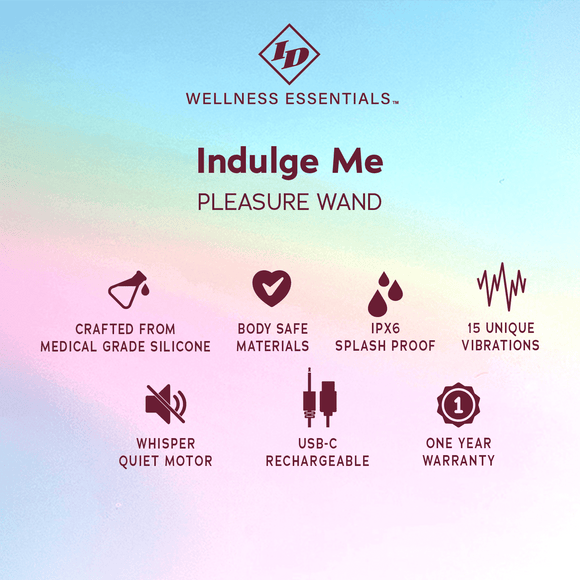 ID Wellness Essentials - Indulge Me Pleasure Wand - Blue