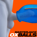 OxBalls Masterjack Double Penetration Jo - Blue Ice-4