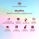 ID Wellness Essentials - MaxRim Remote Control Rimming Plug-3