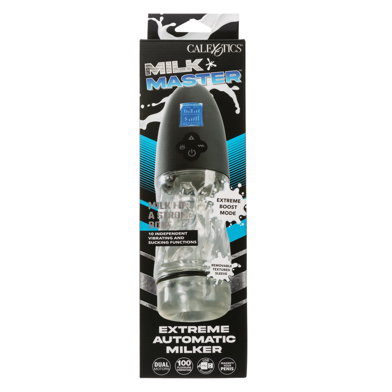 Milk Master Extreme Automatic Milker Rechargable Male Masturbator