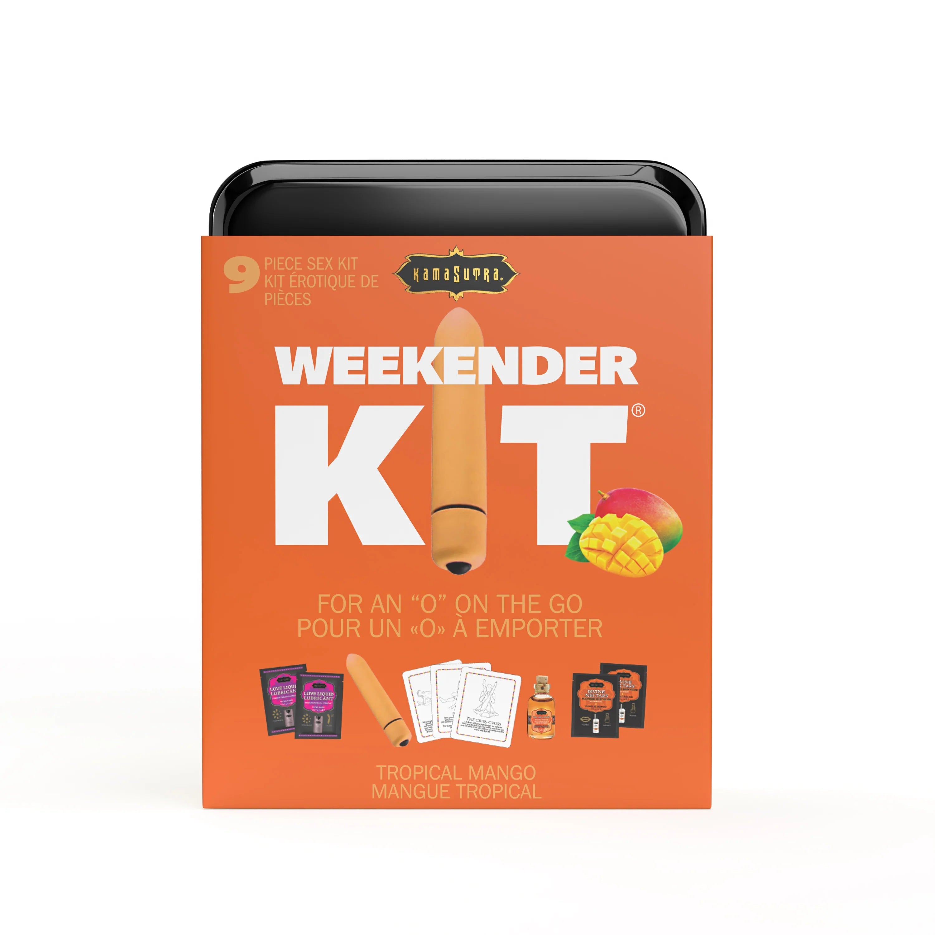 Vibe Weekender Kit - Kama Sutra - 9 Piece Sex Kit | CheapLubes.com