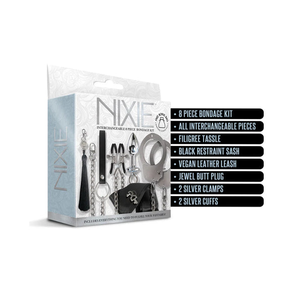 NIXIE Interchangeable 8 Piece Bondage Kit
