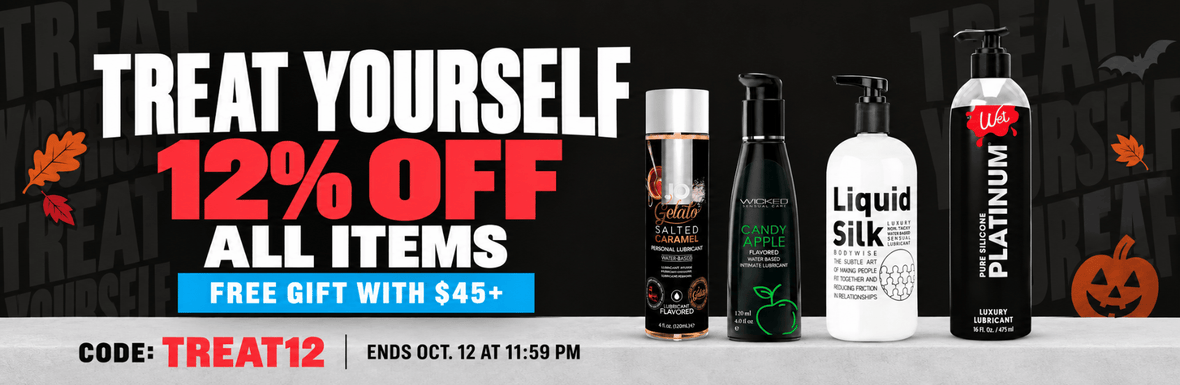 October treat yourself 12  off landing hero