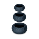 Performance Plus Drift Black Silicone 3-Ring Set-3