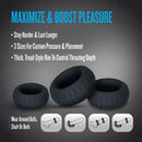 Performance Plus Drift Black Silicone 3-Ring Set-6