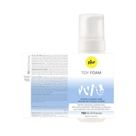 pjur Toy Foam Intense Cleaning Foam - 150 mL (5.1 oz) - 0