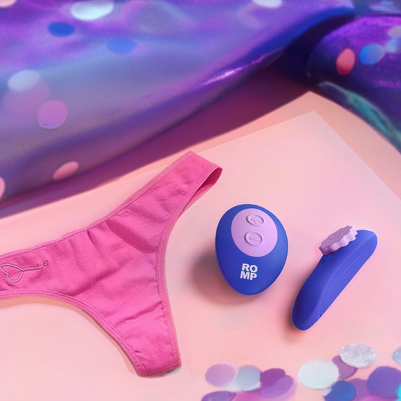 ROMP Party Purple - Wearable Panty Vibrator