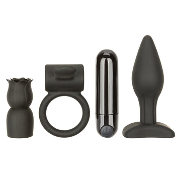 Pleasure Kits Allure - Rechargeable Bullet, Ring, Probe, & Teaser - 0