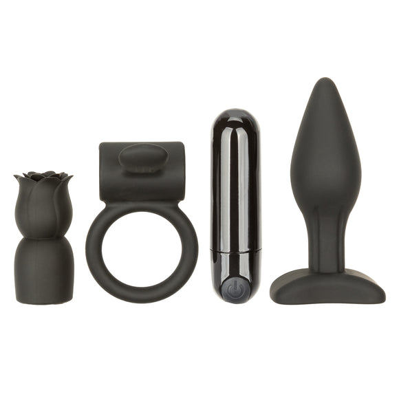 Pleasure Kits Allure - Rechargeable Bullet, Ring, Probe, & Teaser