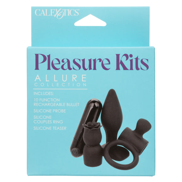 Pleasure Kits Allure - Rechargeable Bullet, Ring, Probe, & Teaser
