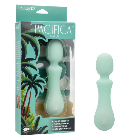 Pacifica Maui Rechargable Luxurious Massager - Green