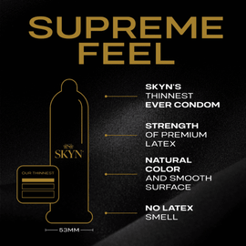 SKYN Supreme Feel 10 Count Condoms - 0