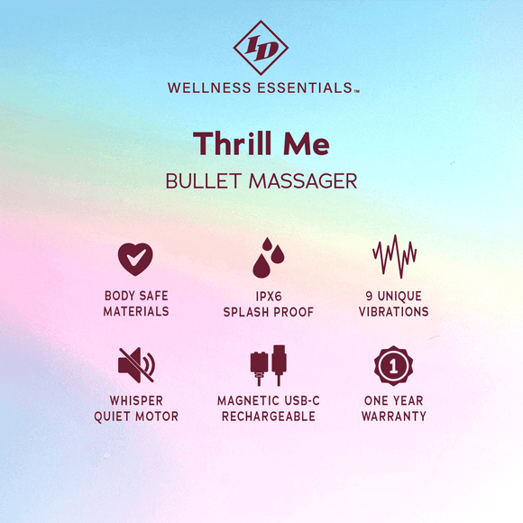 ID Wellness Essentials - Thrill Me Bullet Massager
