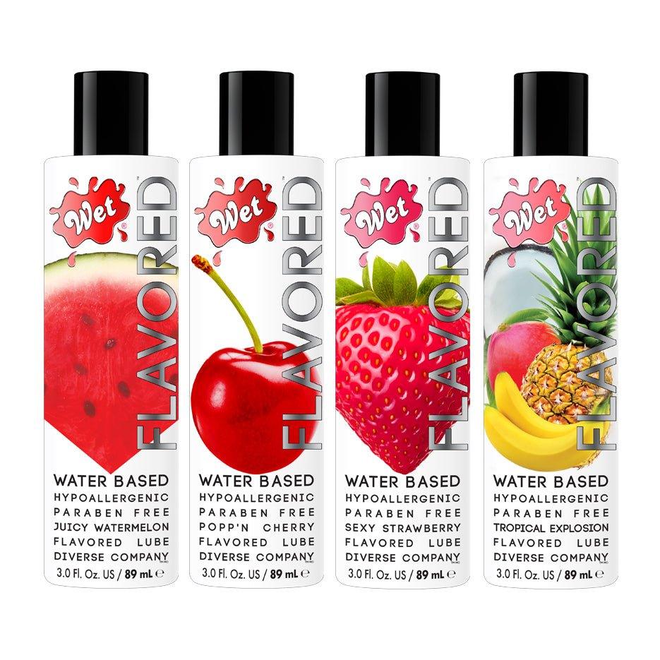 Copy of Wet Flavored Edible Personal Lubricant -  5 Flavors to Choose From | CheapLubes.com