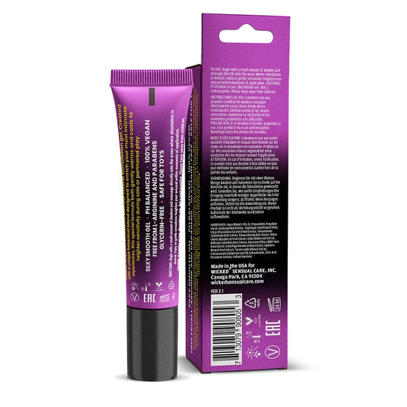 Wicked Awaken Stimulating Clitoral Massaging Gel 0.5 oz (15 mL)