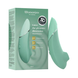 Womanizer Next 3D Pleasure Air Stimulator with Climax Control - 0