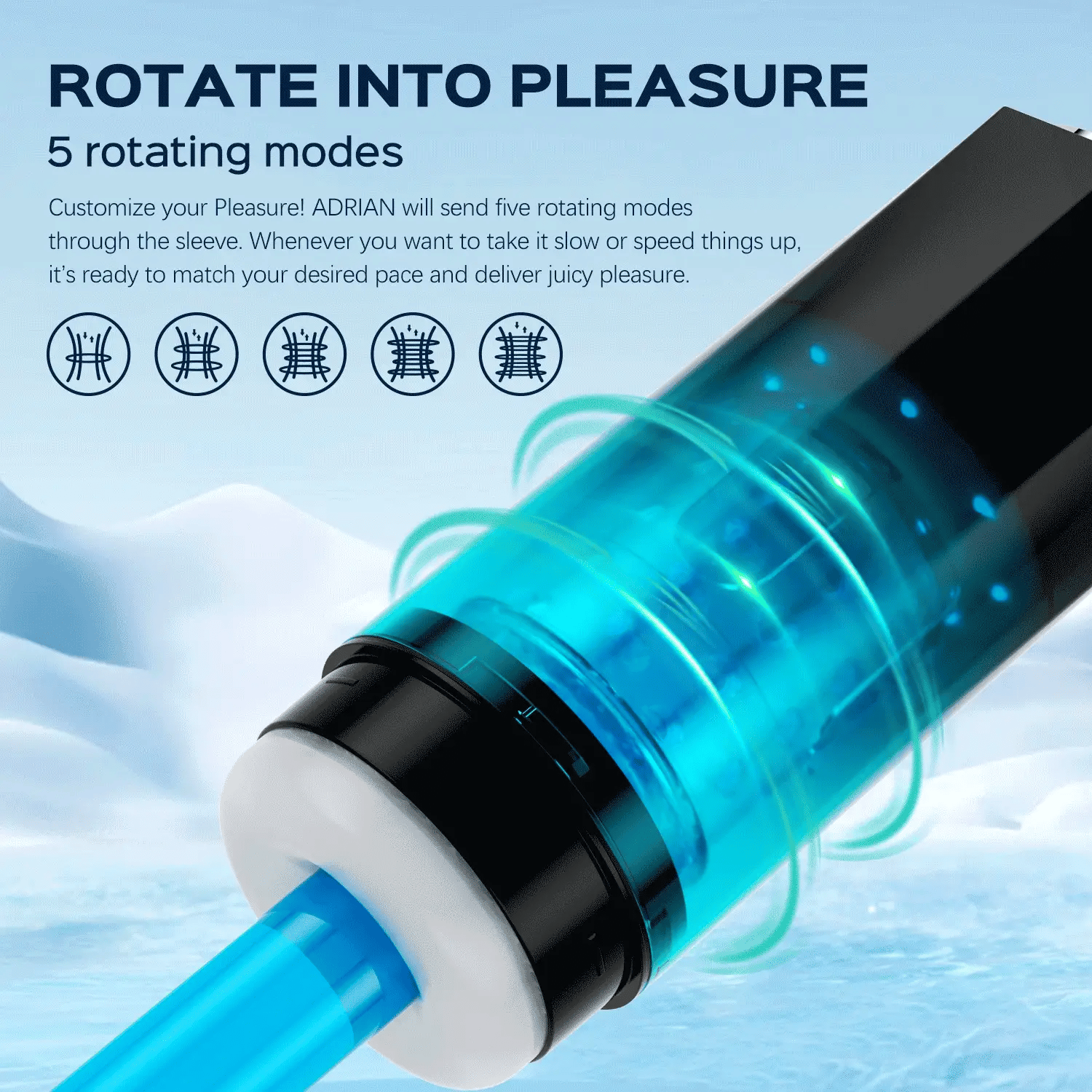 Adrian Water Spa Rotating Male Masturbator - Rechargeable | CheapLubes.com Adrian Water Spa Rotating Male Masturbator - Rechargeable | CheapLubes.com