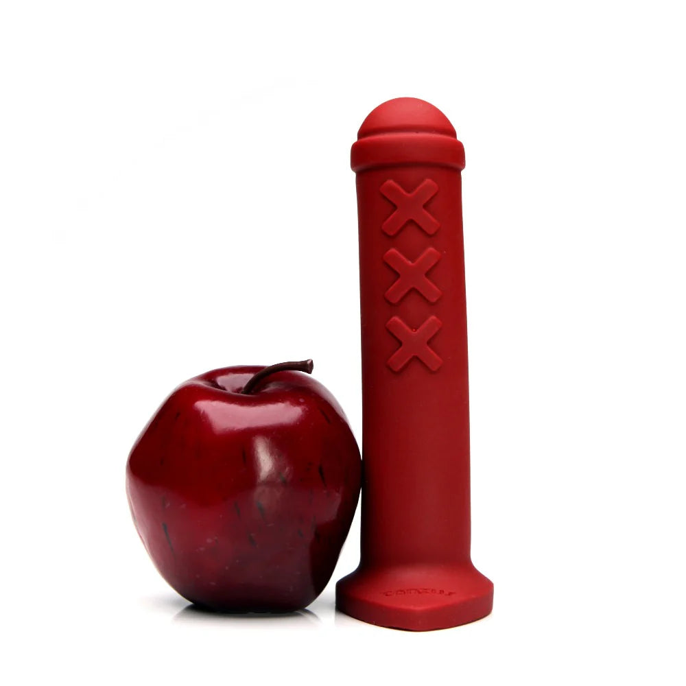 Tantus Amsterdam Junior Dildo - Ruby Red
