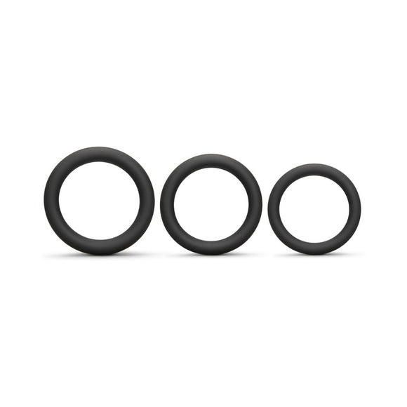 b-Vibe Snug Ring Lite 3-Pack Snug Fit Silicone C-Ring