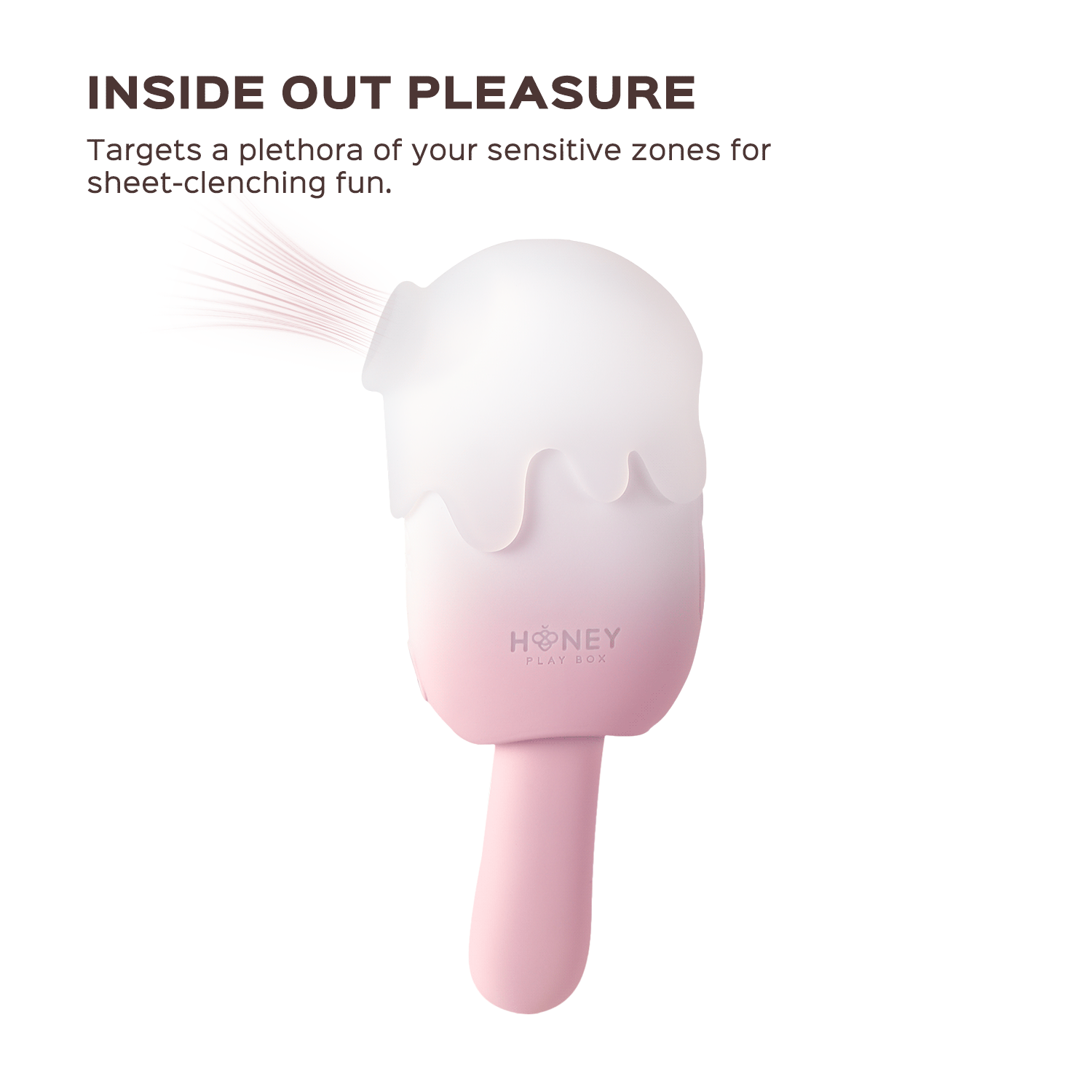 Bite Me Cream Pop Stimulator - Tapping, Sucking, Vibrating, & Swinging |  CheapLubes.com