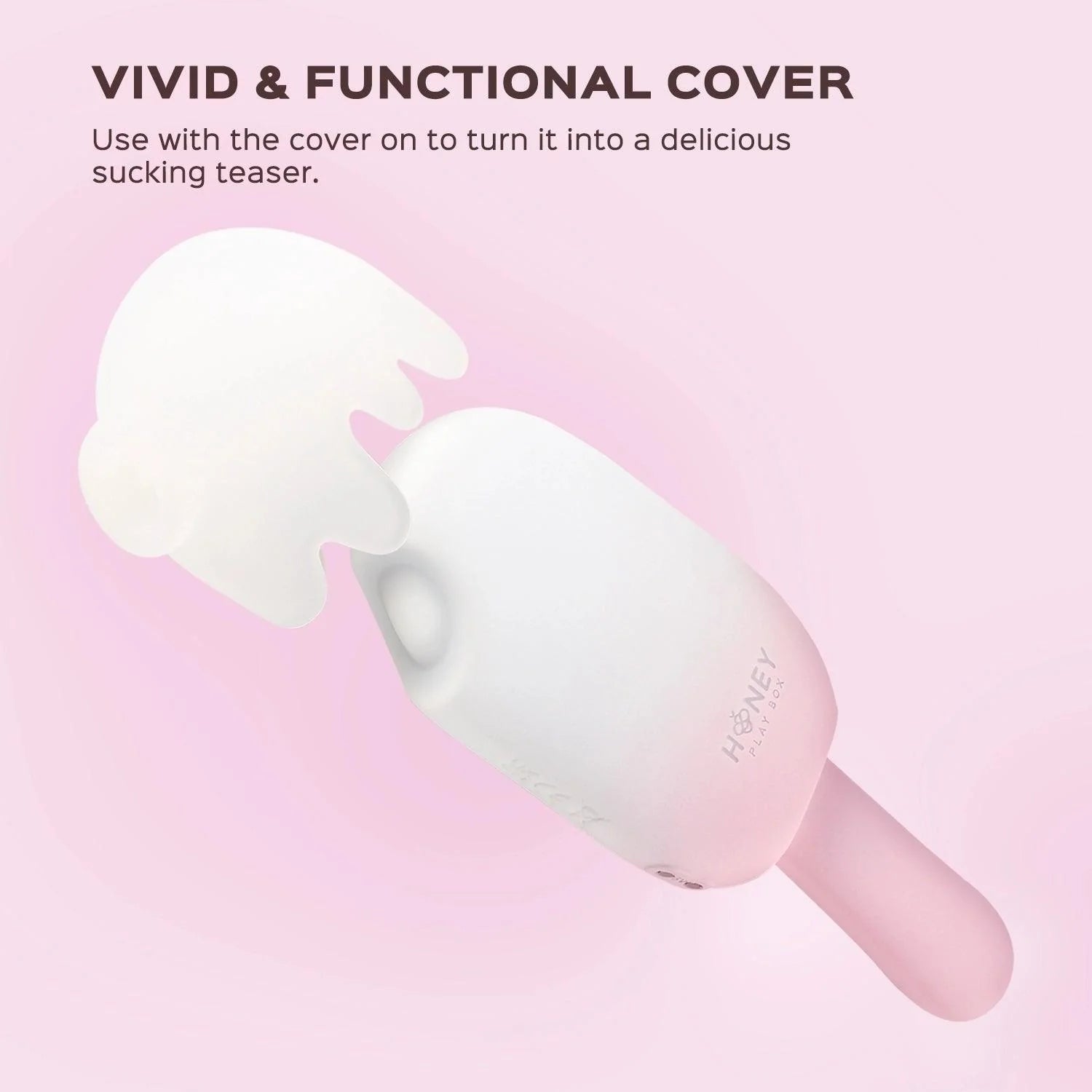 Bite Me Cream Pop Stimulator - Tapping, Sucking, Vibrating, & Swinging |  CheapLubes.com