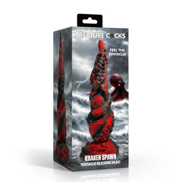 Creature Cocks - KRAKEN SPAWN TENTACLE SILICONE DILDO