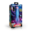 Creature Cocks -  ASTRO COCK VIBRATING GLOW IN THE DARK SILICONE DILDO-1