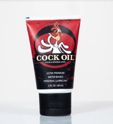 COCK OIL Ultra Premium WATER BASED Lubricant - 2 OZ TUBE - 0
