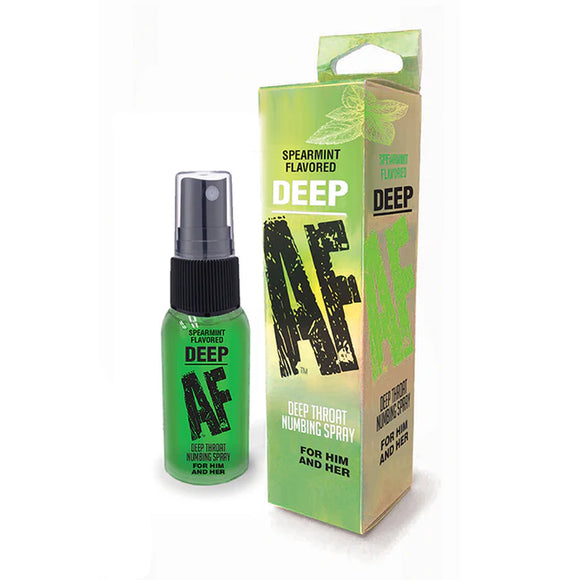 Deep AF Deep Throat Numbing Spray for All 1 oz (29 mL) - 3 Flavors to Choose From