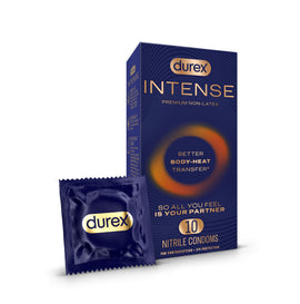 Durex Intense Nitrile - 10 Count Condoms - Non-Latex