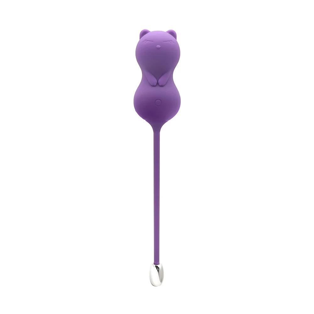 Emojibator Paula Kitty Cat Kegel Vibrator With Remote - CheapLubes.com