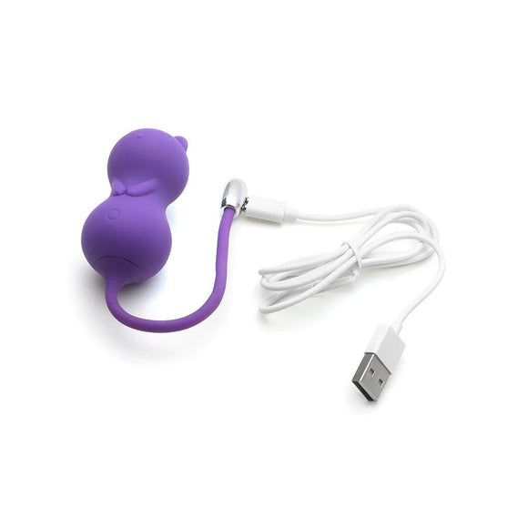 Emojibator Paula Kitty Cat Kegel Vibrator With Remote - CheapLubes.com