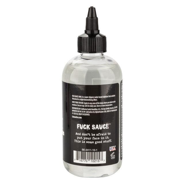 FUCK SAUCE Anal Numbing Lube - 8 oz (236.6 mL) CheapLubes.com FUCK SAUCE Anal Numbing Lube - 8 oz (236.6 mL) CheapLubes.com