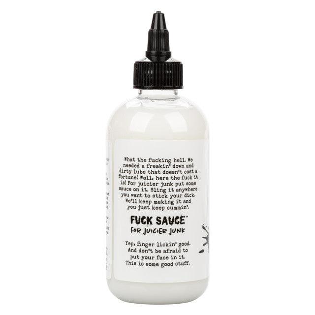 Fuck Sauce Cum Scented Water-based Personal Lubricant - 2 sizes available - CheapLubes.com