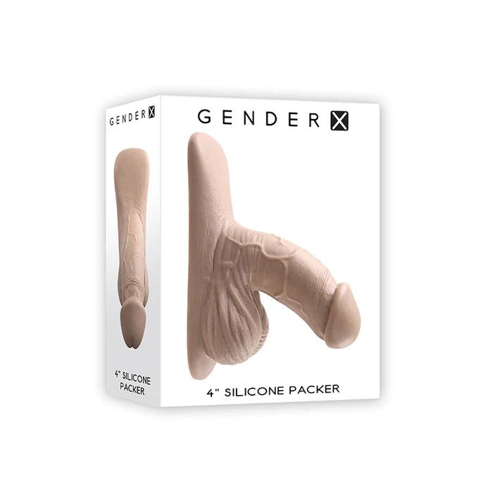 Gender X Silicone Packer - 4 Inch - Light - CheapLubes.com