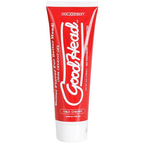 Good Head Oral Delight Gel - Cherry 4 oz (113g) - CheapLubes.com