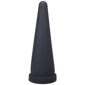 Tantus Cone Large Dildo - Onyx