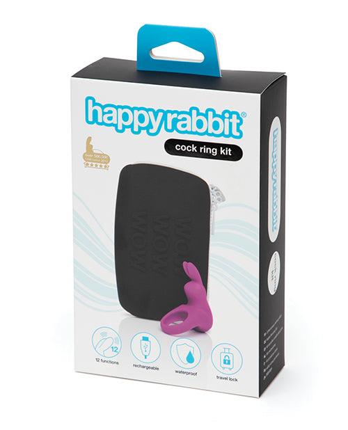 Happy Rabbit 2-Piece Rechargeable Cock-Ring Kit - CheapLubes.com
