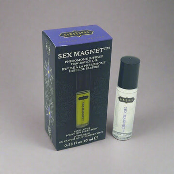 SEX MAGNET BLUE LOTUS ROLL-ON | CheapLubes.com