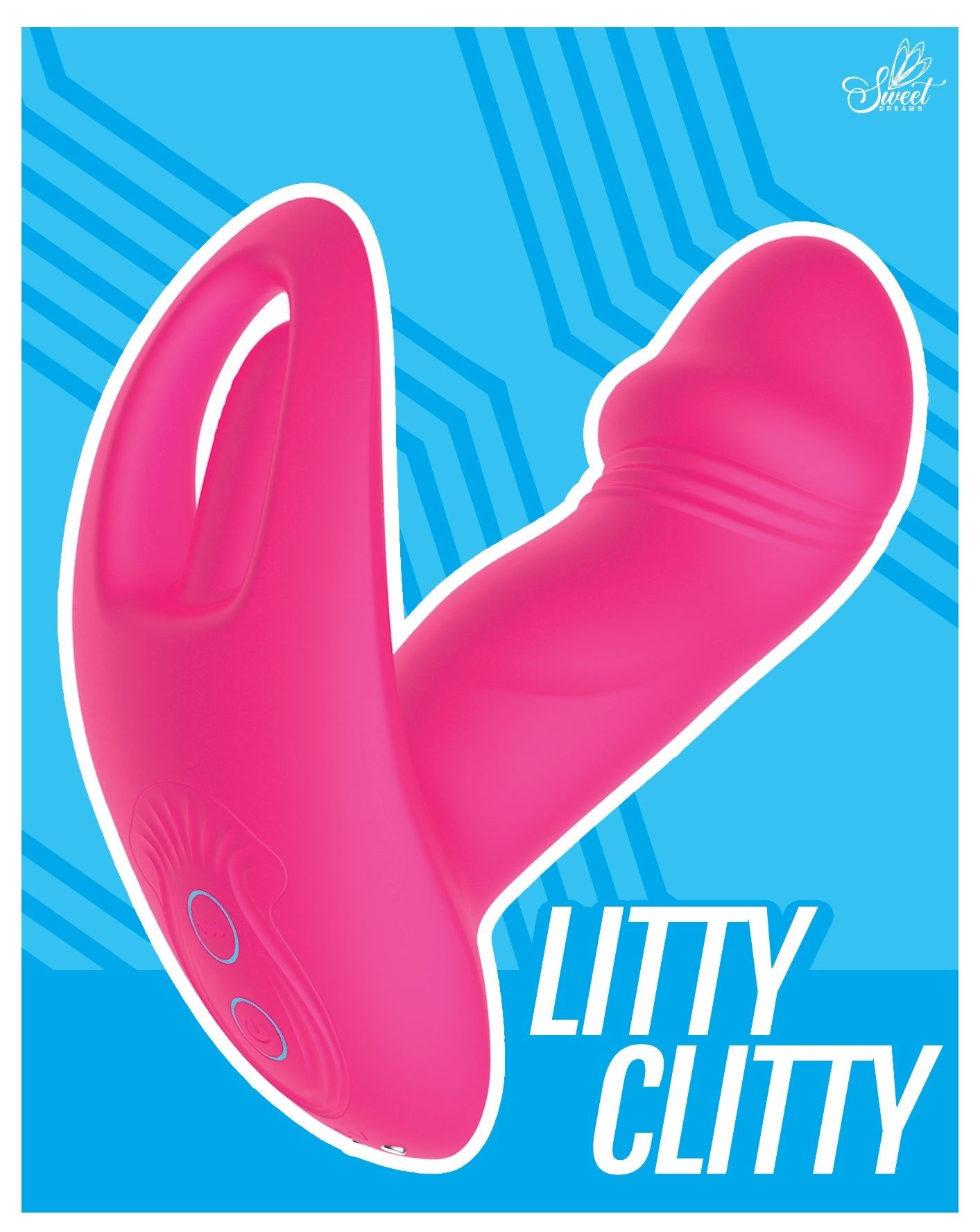 a little bit more sex toy Hello Cake Little Sucker Stimulator for Women, Waterproof & Rechargeable  Air-Suction Toy with 10 Modes, Pink main image 0