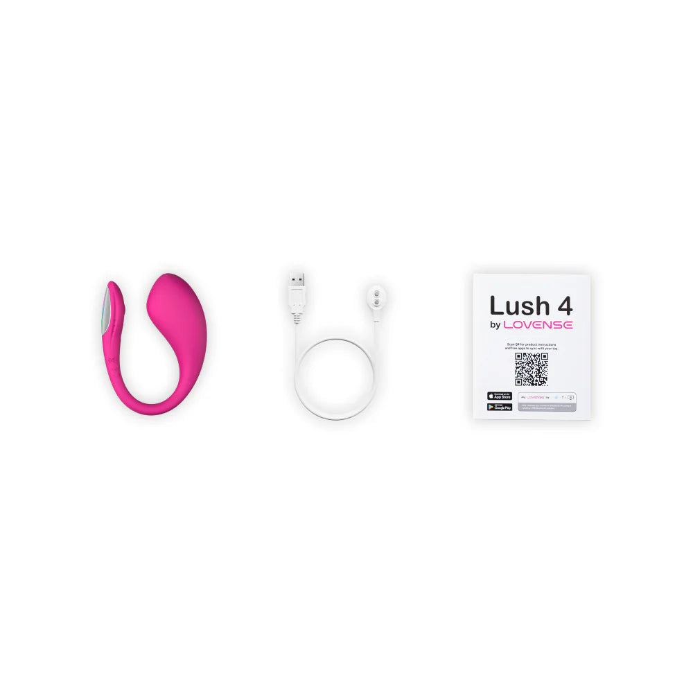 Lovense Lush 4 - Bluetooth Remote-Controlled Egg Vibrator | CheapLubes.com Lovense Lush 4 - Bluetooth Remote-Controlled Egg Vibrator | CheapLubes.com