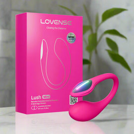 Lovense Lush Mini - Remote App Controlled Small & Powerful G-Spot Egg Vibrator
