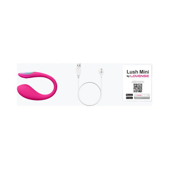 Lovense Lush Mini - Remote App Controlled Small & Powerful G-Spot Egg Vibrator