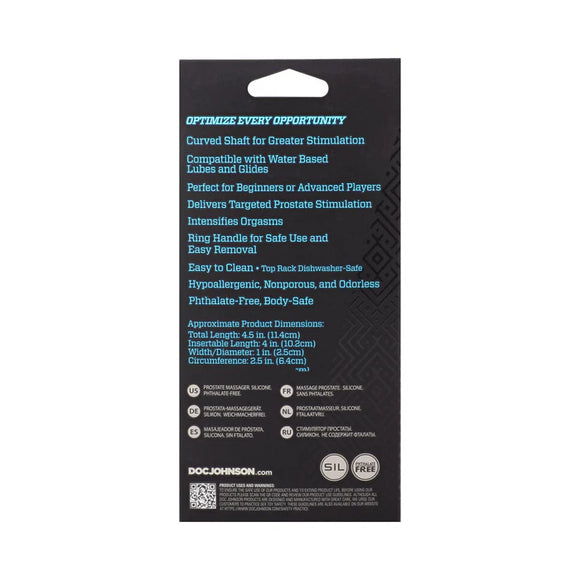 OptiMALE P-Massager Collection (Ribbed, Smooth & Zig Zag)