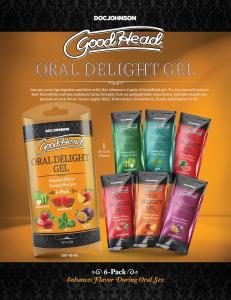 GoodHead Oral Delight Gel 6 Pack - 0