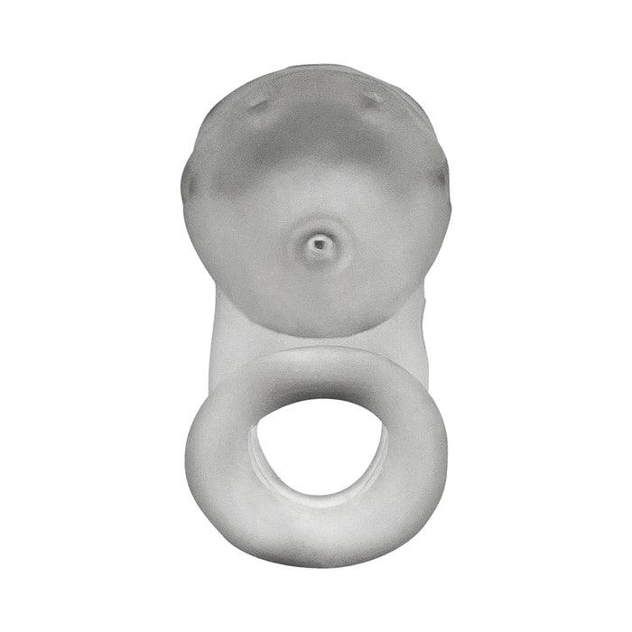 OxBalls Airlock Air Vent Silicone Chastity & Packer Clear - CheapLubes.com