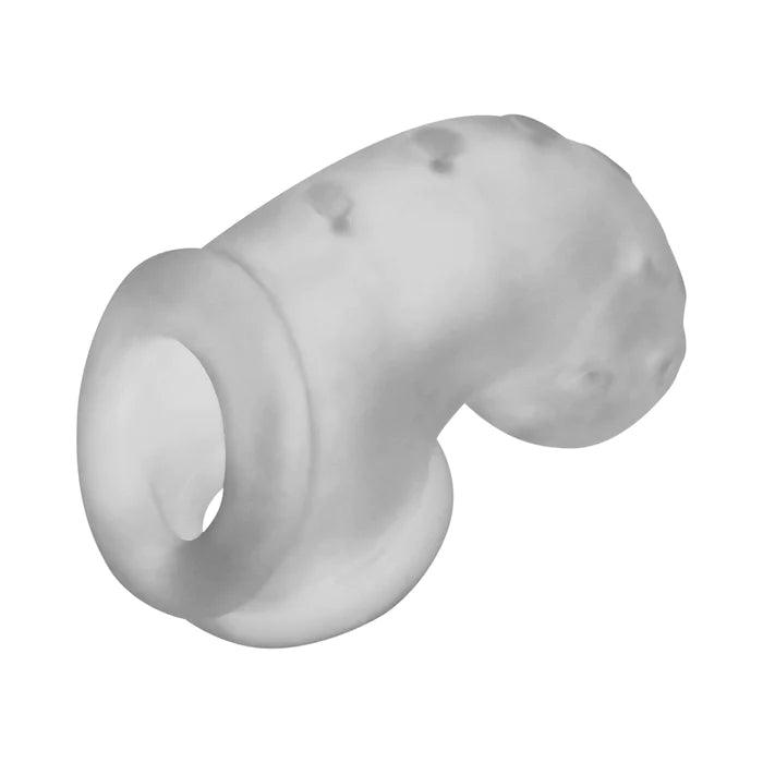 OxBalls Airlock Air Vent Silicone Chastity & Packer Clear - CheapLubes.com