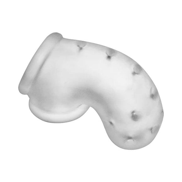 OxBalls Airlock Air Vent Silicone Chastity & Packer Clear - CheapLubes.com