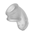 OxBalls Airlock Air Vent Silicone Chastity & Packer Clear - CheapLubes.com